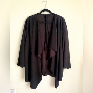 Shein Plus Black Cardigan